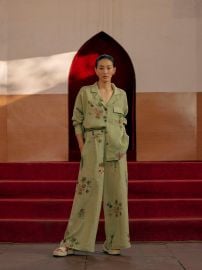 Lounge Set Handcrafted Long Shirt amp Pants Online Cord Studio CordStudio at Cord