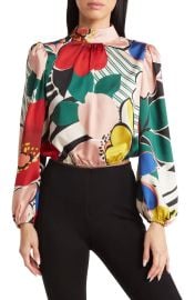 Love By Design Seraphina Long Sleeve Crop Blouse at Nordstrom Rack