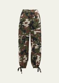 Love Camo Zola Embellished Twill Pants at Bergdorf Goodman