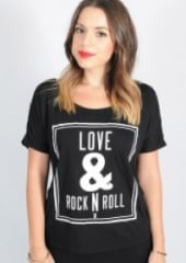 Love Rock n Roll tee by Royal Rabbit at Royal Rabbit