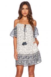 Love Sam Aria Cold Shoulder Short Dress at Revolve