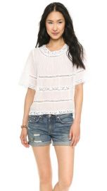 Love Sam Lace Blouse at Shopbop