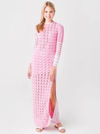 Love Shack Fancy Tam MAxi Knit Gown at Net a Porter