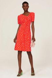 Love Whit by Whitney Port Printed Dress in Red at Rent the Runway