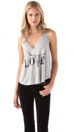 Love tank by Haute Hippie at Shopbop