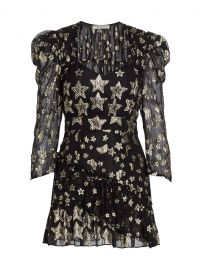 LoveShackFancy Caden Metallic Star Dress at Saks Fifth Avenue