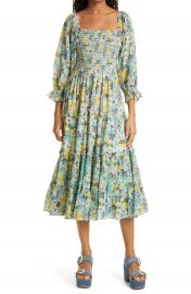 LoveShackFancy Capri Smocked Tiered Dress   Nordstrom at Nordstrom