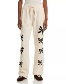 LoveShackFancy Elma Sweatpants at Bloomingdales