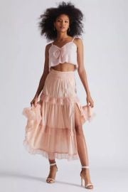 LoveShackFancy Mirella Midi Skirt at Orchard Mile