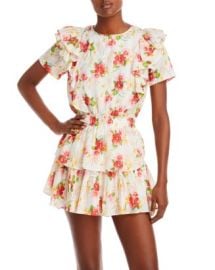 LoveShackFancy Natasha Cotton Dress Bloomingdales at Bloomingdales
