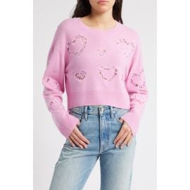 LoveShackFancy Parson Heartfelt Wool & Cashmere Sweater at Nordstrom