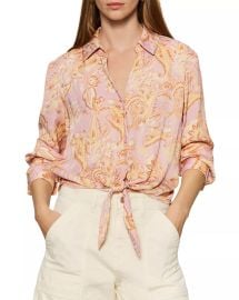 Lover Tie Hem Shirt at Bloomingdales