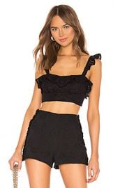 Lovers   Friends Charlotte Bralette in Black from Revolve com at Revolve