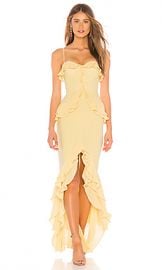 Lovers   Friends Melissa Gown in Cream Yellow from Revolve com at Revolve