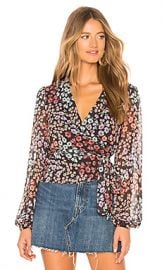 Lovers   Friends Mikayla Blouse in Hermosa Floral from Revolve com at Revolve