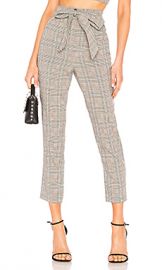 Lovers   Friends Miro Pants in Black Plaid from Revolve com at Revolve