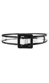 Lovers   Friends Taryn Belt in Clear  amp  Black from Revolve com at Revolve