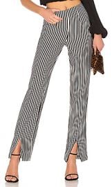 Lovers   Friends X REVOLVE Arya Pant in Black  amp  White Stripe from Revolve com at Revolve