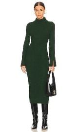 Lovers And Friends Coralie Knit Dress In Dark Green at Revolve