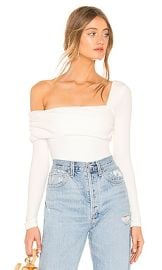 Lovers And Friends Florence Bodysuit In White at Revolve