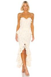 Lovers And Friends Melissa Gown In Nude at Revolve