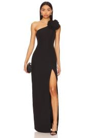 Lovers And Friends Petra Gown In Black at Revolve