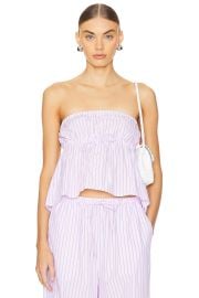 Lovers And Friends Ray Top In Pink Blue at Revolve