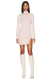 Lovers And Friends Tamarin Sweater Dress In Baby Pink at Revolve