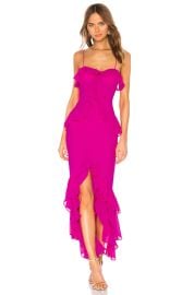 Lovers Friends Melissa Gown in Magenta at Revolve