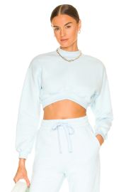 Lovers Friends Sydney Pullover in Sky Blue at Revolve