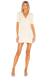 Lovers and Friends Bella Mini Dress in Ivory at Revolve