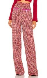 Lovers and Friends Nadja Trouser in Pink  Red at Revolve