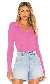 Lovers and Friends Natalia Knit Top in Pink at Revolve