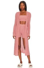 Lovers and Friends Reign Tube Top Biker Shorts and Duster at Revolve