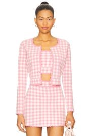 Loveshackfancy Bridgette Cardigan In Pink Pearl at Revolve