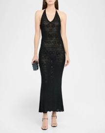 Loveshackfancy Cillian Pointelle Knit Maxi Dress at Neiman Marcus
