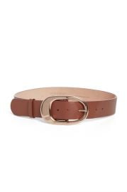 Lozewce Belt in Cognac Leather Gabriela Hearst at Gabriela Hearst