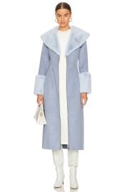 Lpa Giovanna Coat In Moody Blue at Revolve