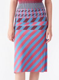 Lris Viscose Knit Pencil Skirt by Diane von Furstenberg at DvF