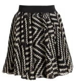 Luca dot print skirt  at Milly