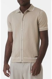 Luciano Slim Knit Shirt at Nordstrom