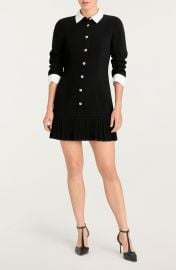Lucilla Crepe Button-Up Minidress at Nordstrom