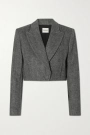 Lucille Cropped Wool Blazer by Khaite at Net A Porter