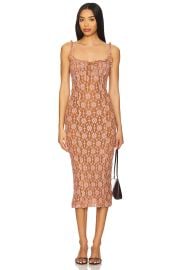 Lucinda Lace Midi Dress at Revolve