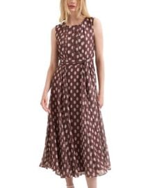 Lucinda Spot Print Midi Dress at Bloomingdales