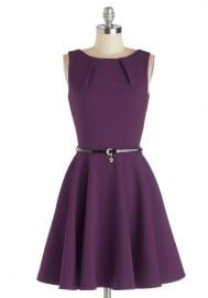 Luck Be a Lady Dress in Violet at ModCloth