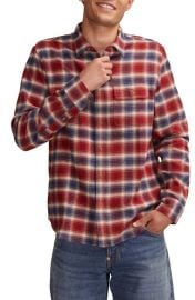 Lucky Brand Cloud Soft Plaid Flannel Button-Up Shirt at Nordstrom