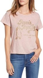 Lucky Brand Cotton Janis Joplin Graphic T-Shirt at Amazon