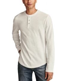 Lucky Brand Mens Weekend Slub Henley Shirt - Macys at Macys