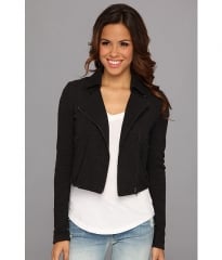 Lucky Brand Moto Jacket Lucky Black at Zappos